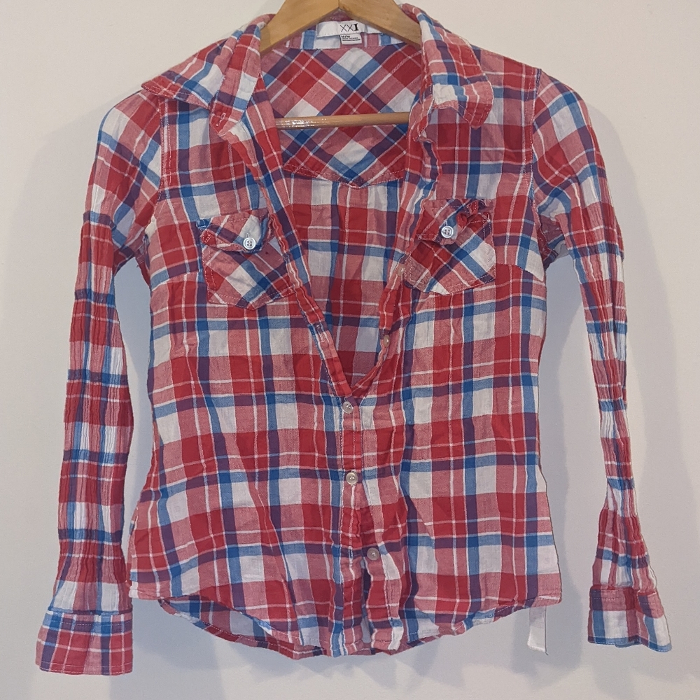 F21 Lightweight Flannel